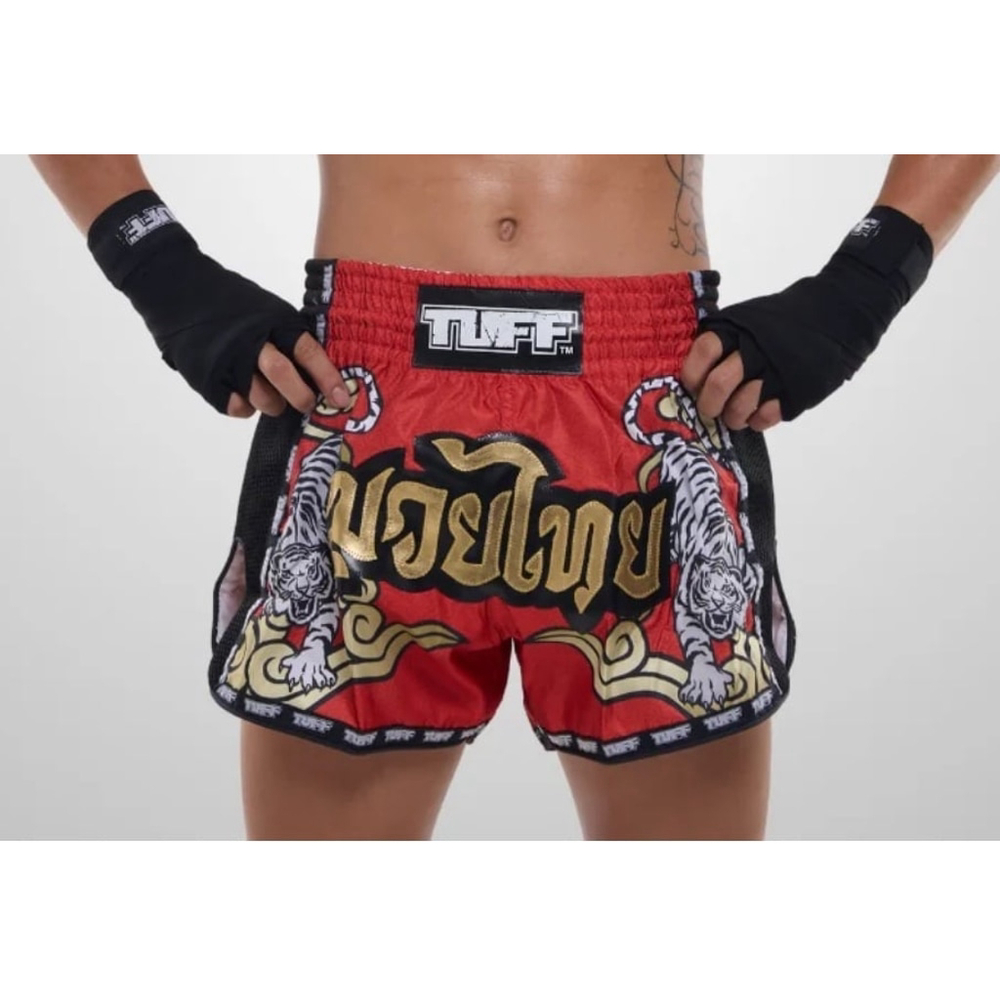 Tuff Sport Retro Muay Thai Boxing kickboxing Tiger Shorts Men’s XXL